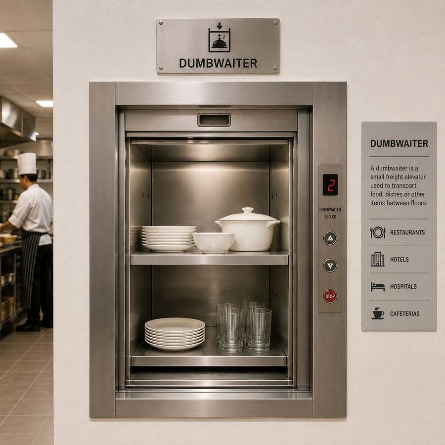 Compact elevator control panel